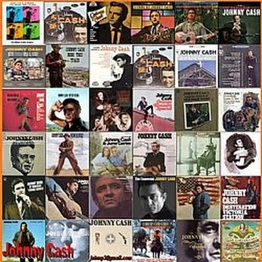 JOHNNY CASH-DISCOGRAPHY